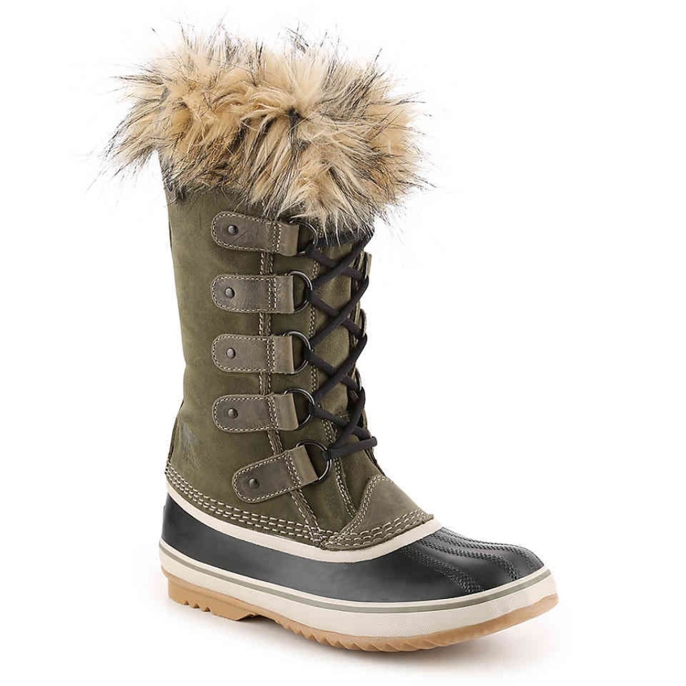 SOREL Joan of Arctic Boots NORI Green Sz 8.5
